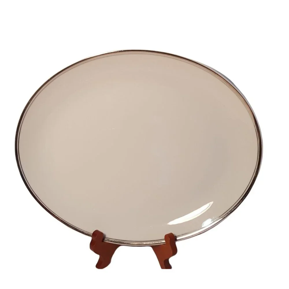 Homer Laughlin Triumph Vintage Ivory Serving Platter 13